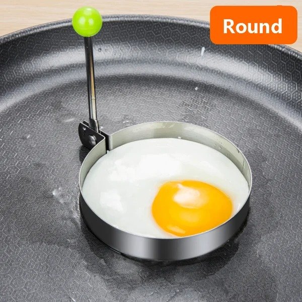 (Last Day Flash Sale-50% OFF) 5PCS/SET Stainless Steel Fried Egg Mold-BUY 2 SETS GET 1 SET FREE