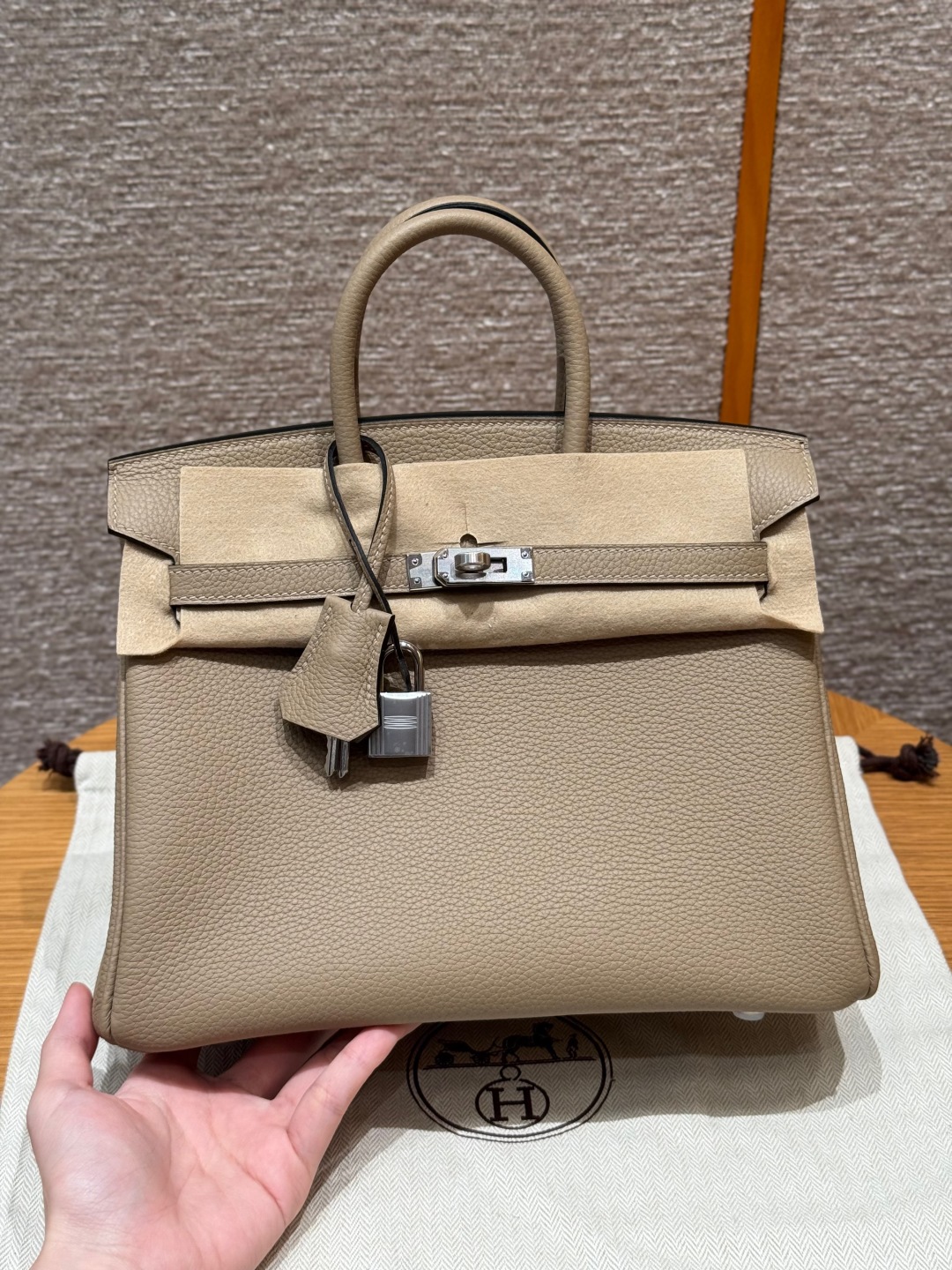 Hermès Birkin S2Trench Handbag (Handmade to Order)