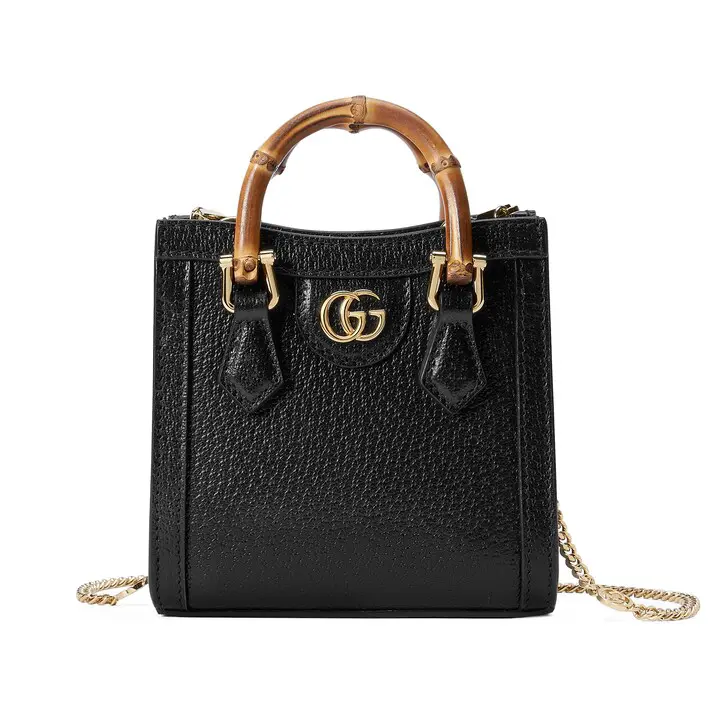 Gucci Diana series bamboo micro handbag