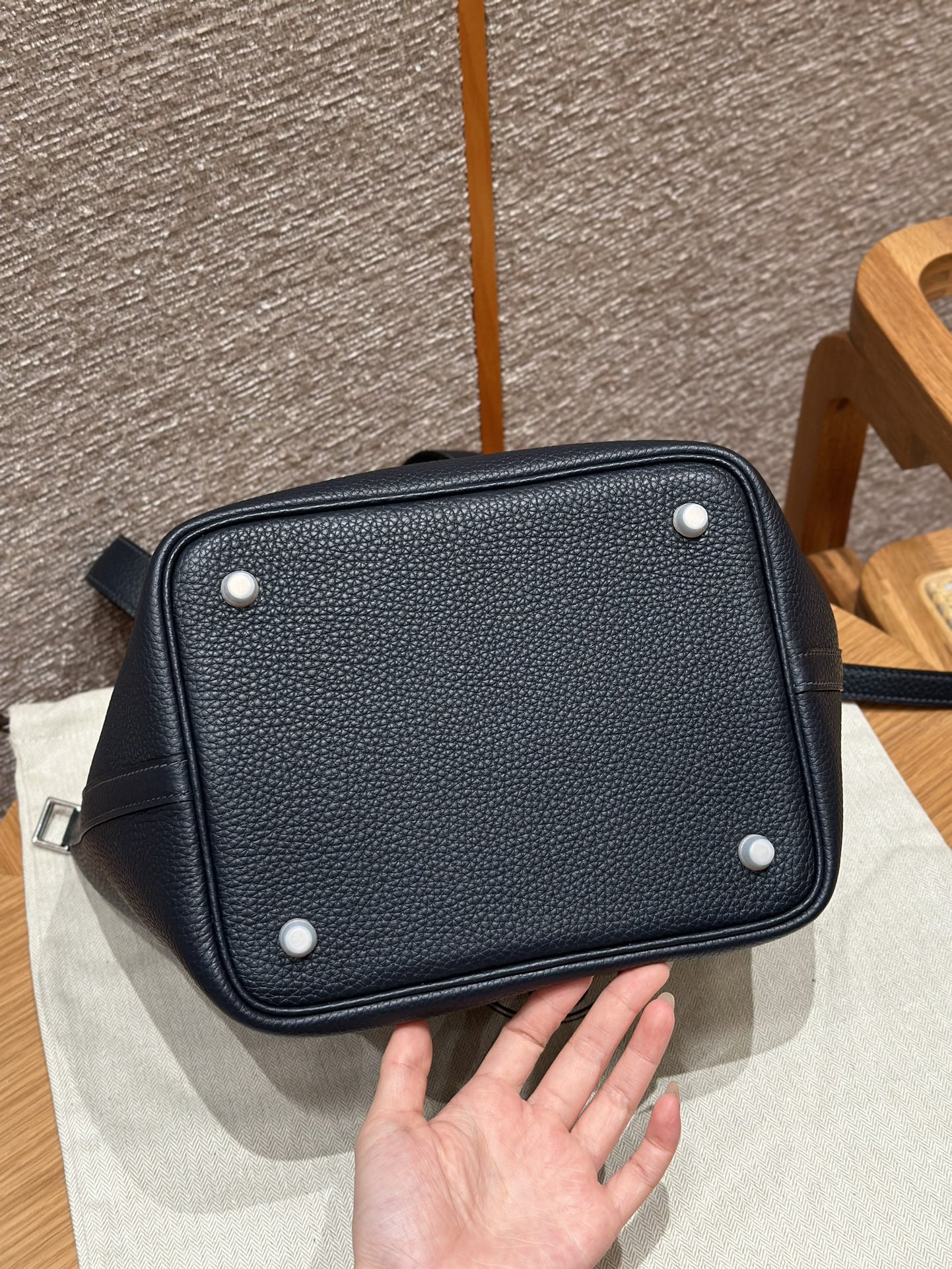 Hermès Picotin lo 2ZBlue nuit handbag (handmade to order)