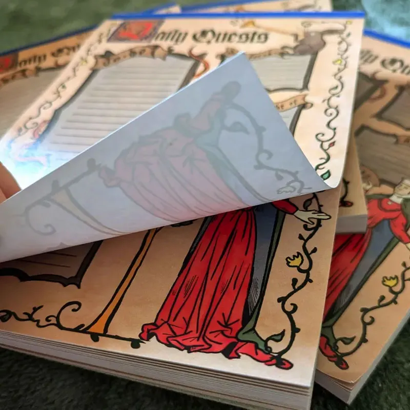 Medieval Inspired Tearaway A4 Notepad