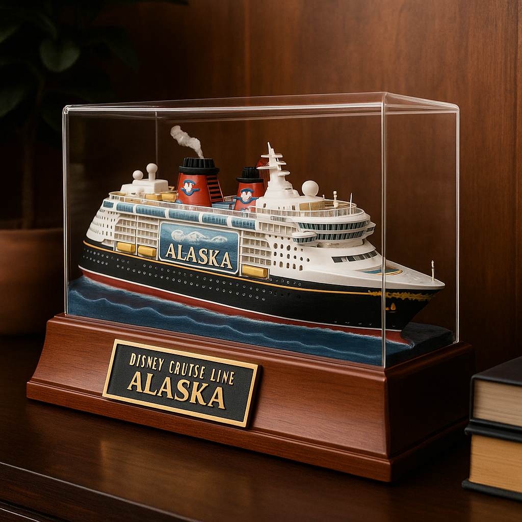 Disney Cruise Line Alaska Collectible Ship Model