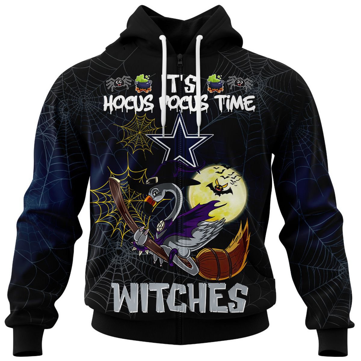 DALLAS COWBOYS 3D HOODIE HALLOWEEN002