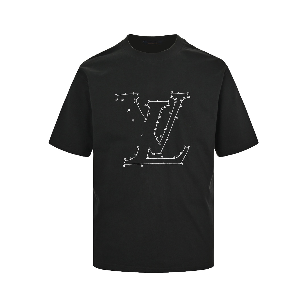 Louis Vuitton 22ss Star Embroidery Short Sleeve