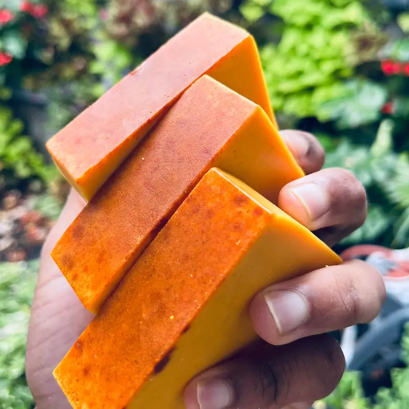 Lemon Turmeric & Kojic Acid Brighetning Soap,Dark Spot Remover, Kojic Acid Soap