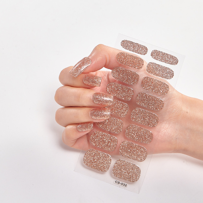 Glitter Nail Self Decals(SET OF 2 PCS)