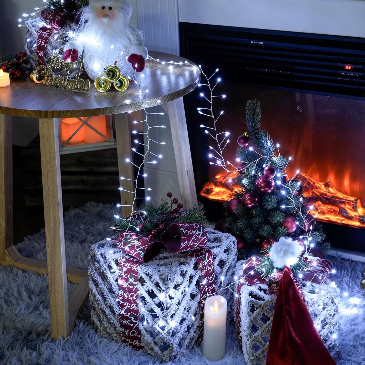 🔥CHRISTMAS ON SALE🔥8 Modes 100-300 Christmas LED Firefly Twinkle String Lights