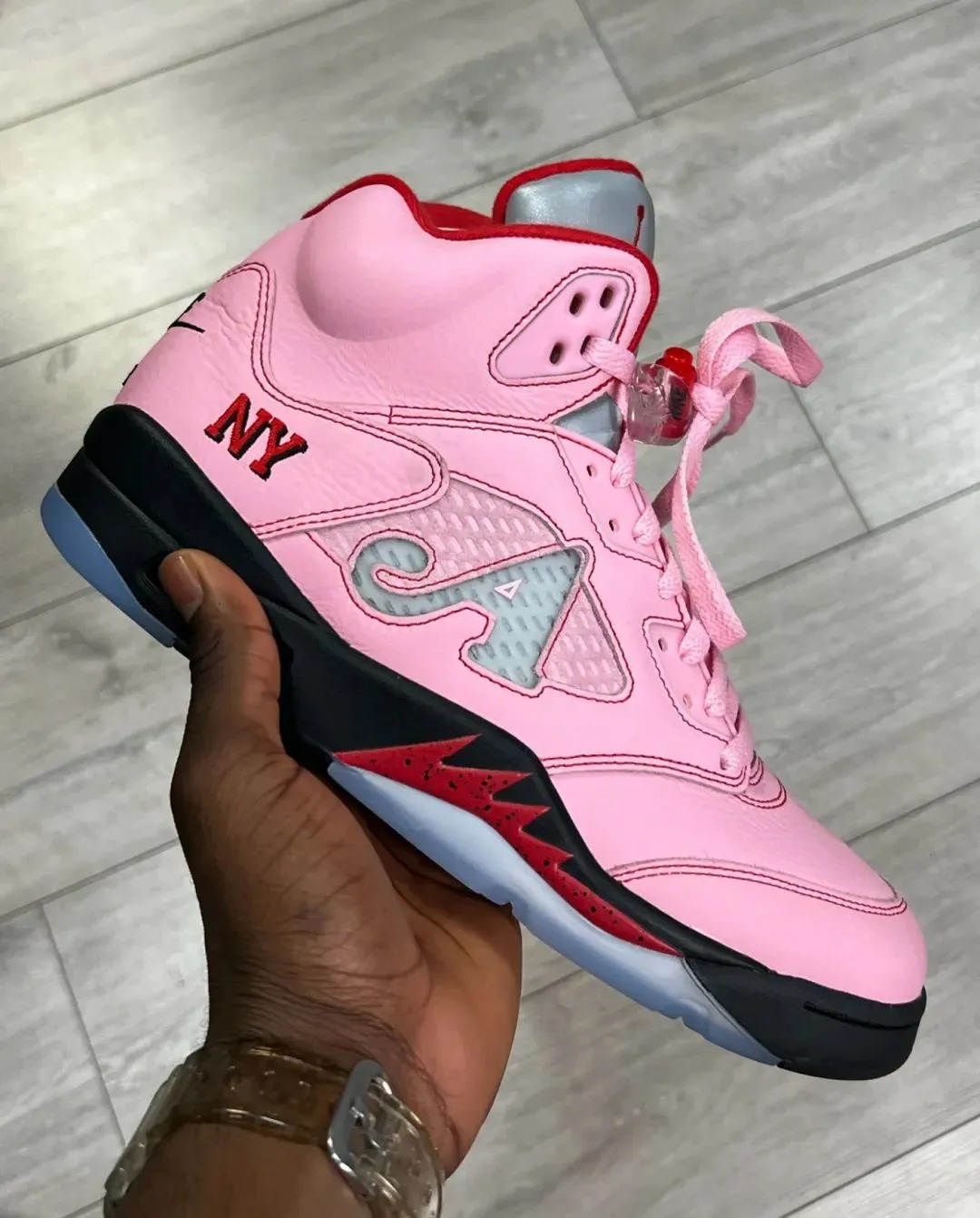 Awake NY x Air Jordan 5 OG “Arctic Pink” DV4982-600