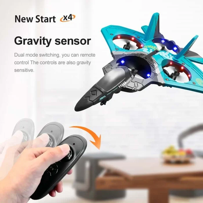 (🎁2023-Christmas Hot Sale🎁)🔥V17 Jet Fighter Stunt RC Airplane