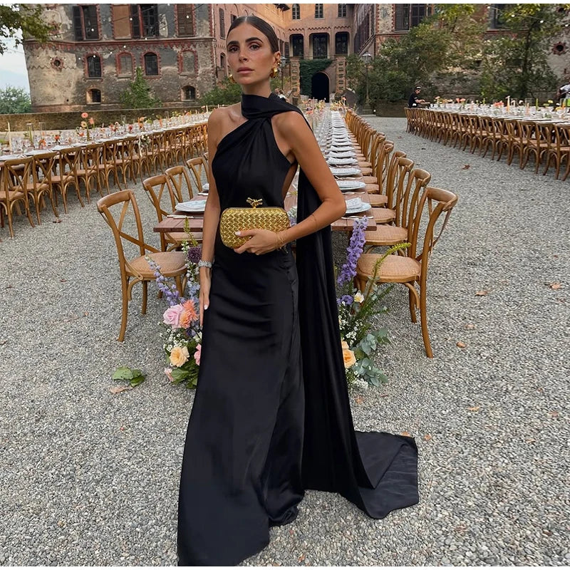Sexy Backless Long Dress