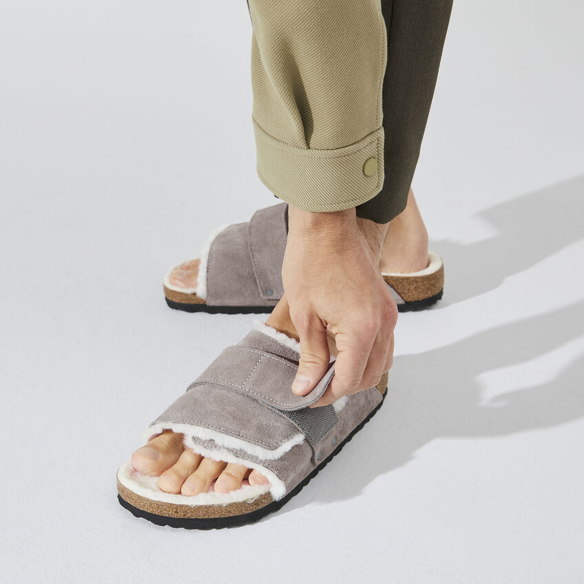 Kyoto Shearling Suede Leather B-11266
