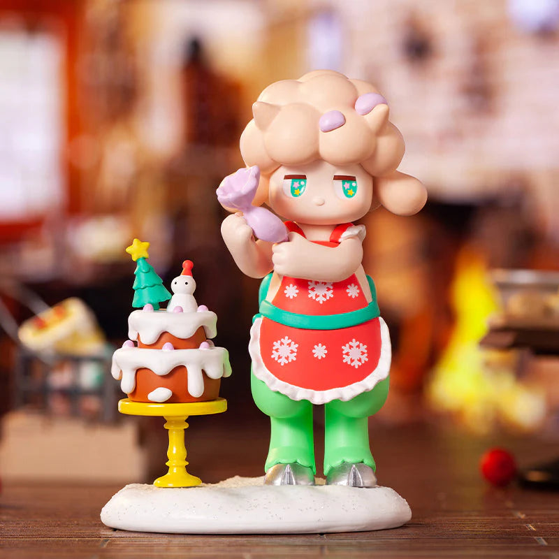 POP MART Satyr Rory Cozy Winter Time Series Blind Box for Christmas [1 Blind Box]