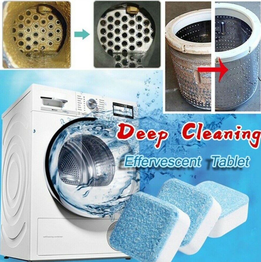 🔥Hot Sale🔥 - Washing Machine Cleaner Tablets ( BUY 2 and Get 1 free)
