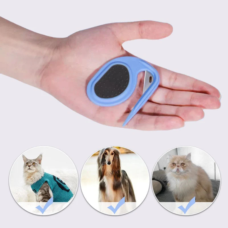 Portable Grooming Knife for Long-Haired Pets