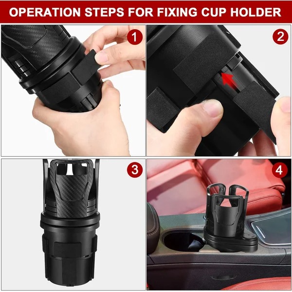 (🔥 50% off last chance) All Purpose Car Cup Holder And Organizer - Buy 2 Get 10% Off & Free Shipping