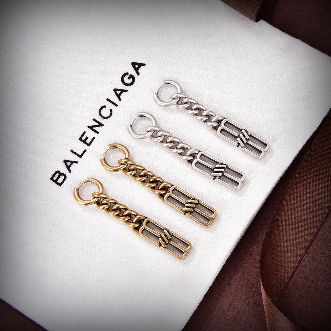 Balenciaga Chain Earrings