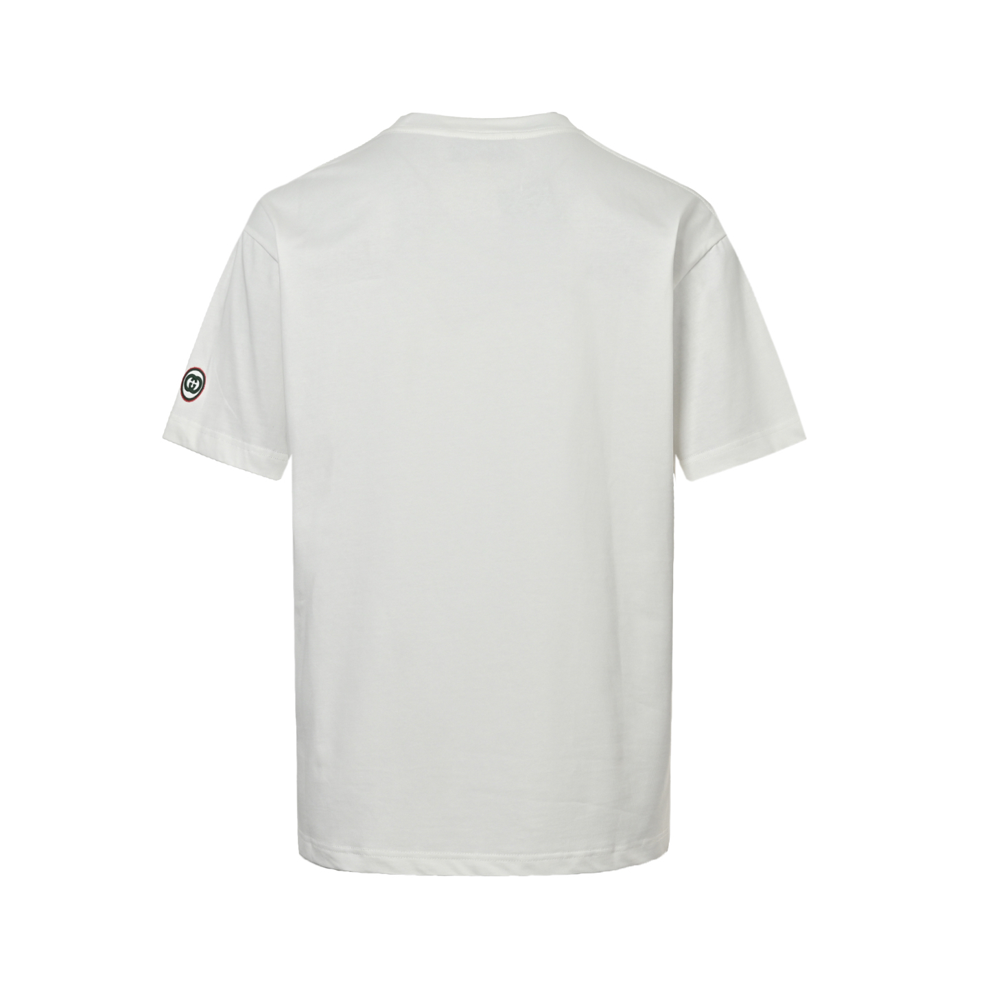 Gucci 25ss colorful letter embroidered short sleeve