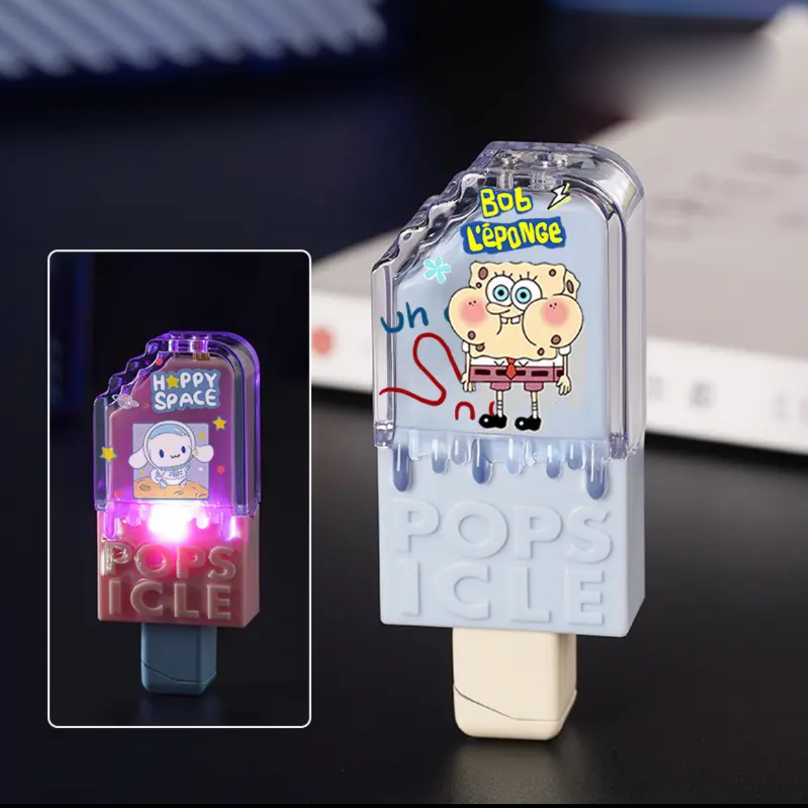 Ice cream shape lighter cute design gift for best friend
