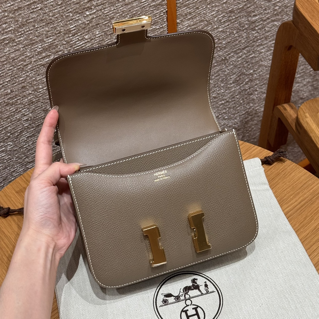 Hermès Constance ck18Etoupe handbag (handmade to order)