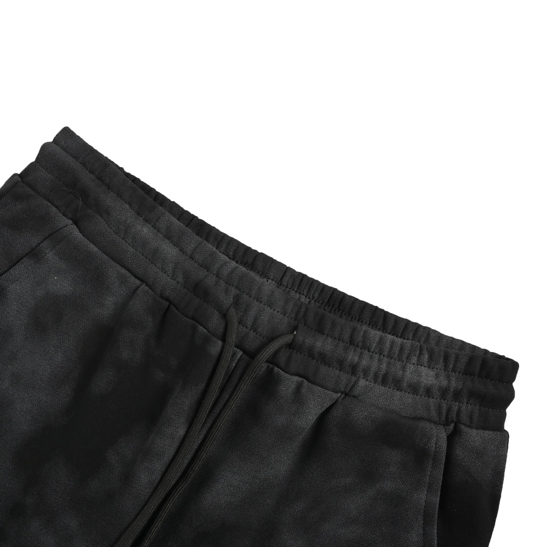 Balenciaga 24Fw embroidered cola mud-dyed washed trousers