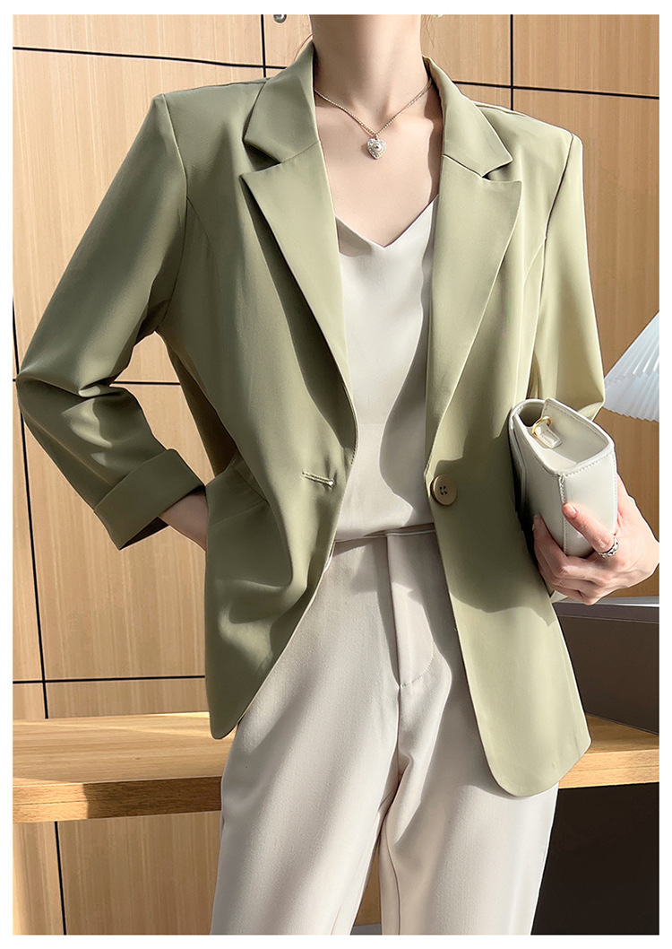 Small suit jacket for ladies Temperament self-cultivation age