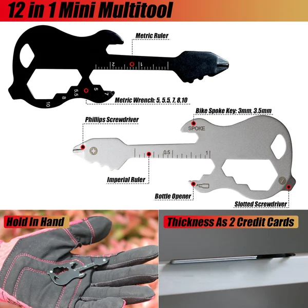 (🔥Last Day 49% OFF) 12-In-1 Guitar Multi-tool- Buy 2 Get 1 Free