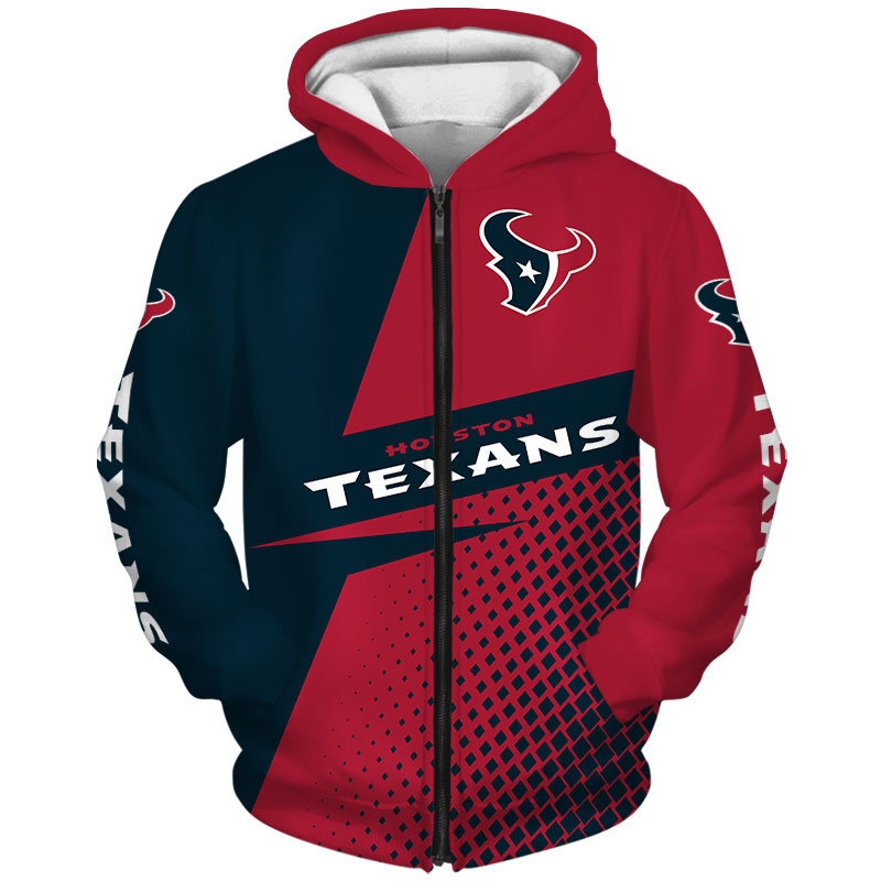 HOUSTON TEXANS 3D HOODIE HHTT007