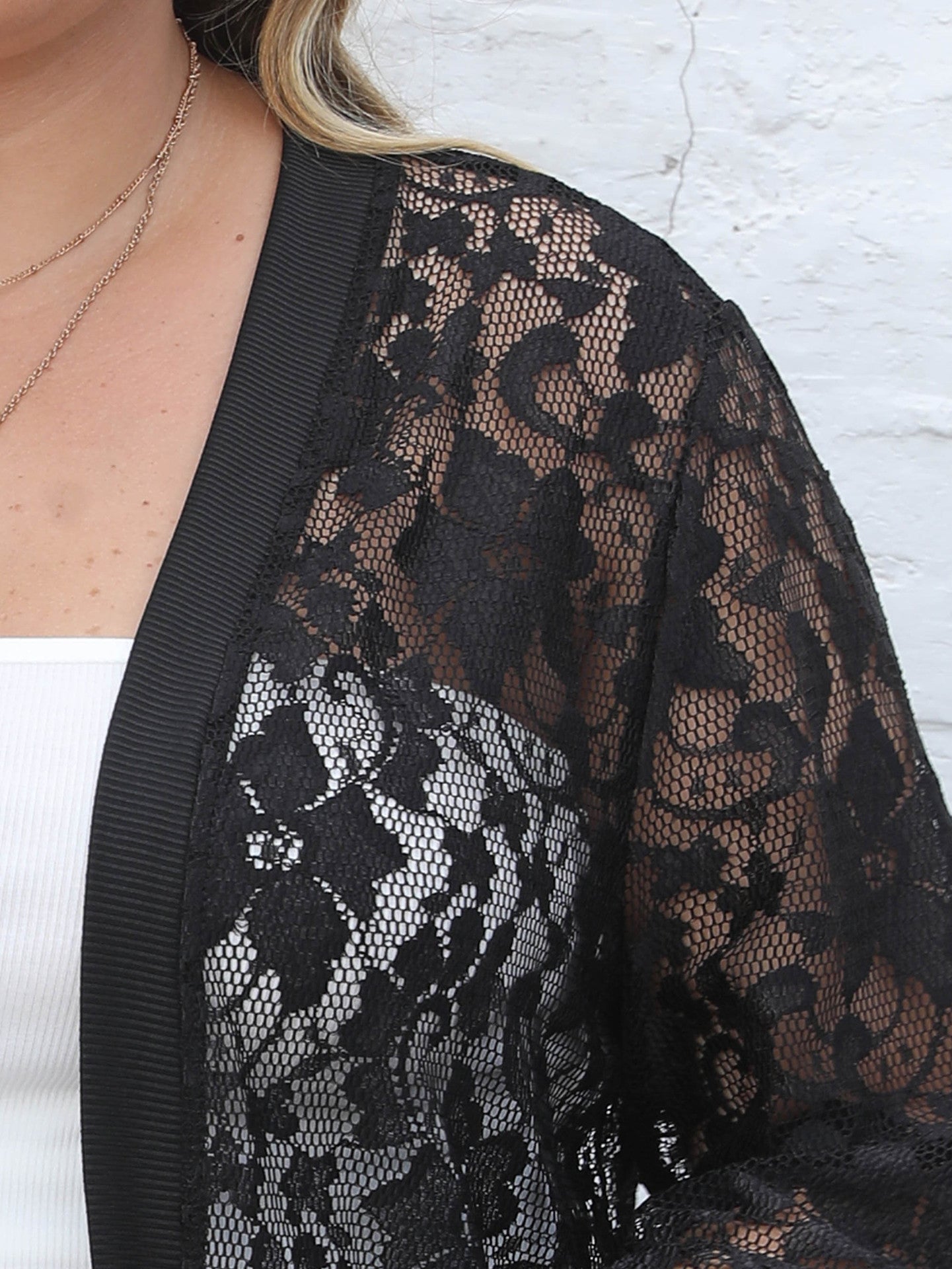 Plus Size Women Clothes Sexy Mesh See Through Casual Outerwear Spring Autumn Cardigan Coat