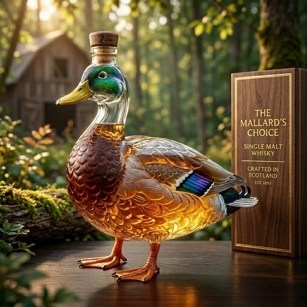 The Mallard Whiskey Decanter
