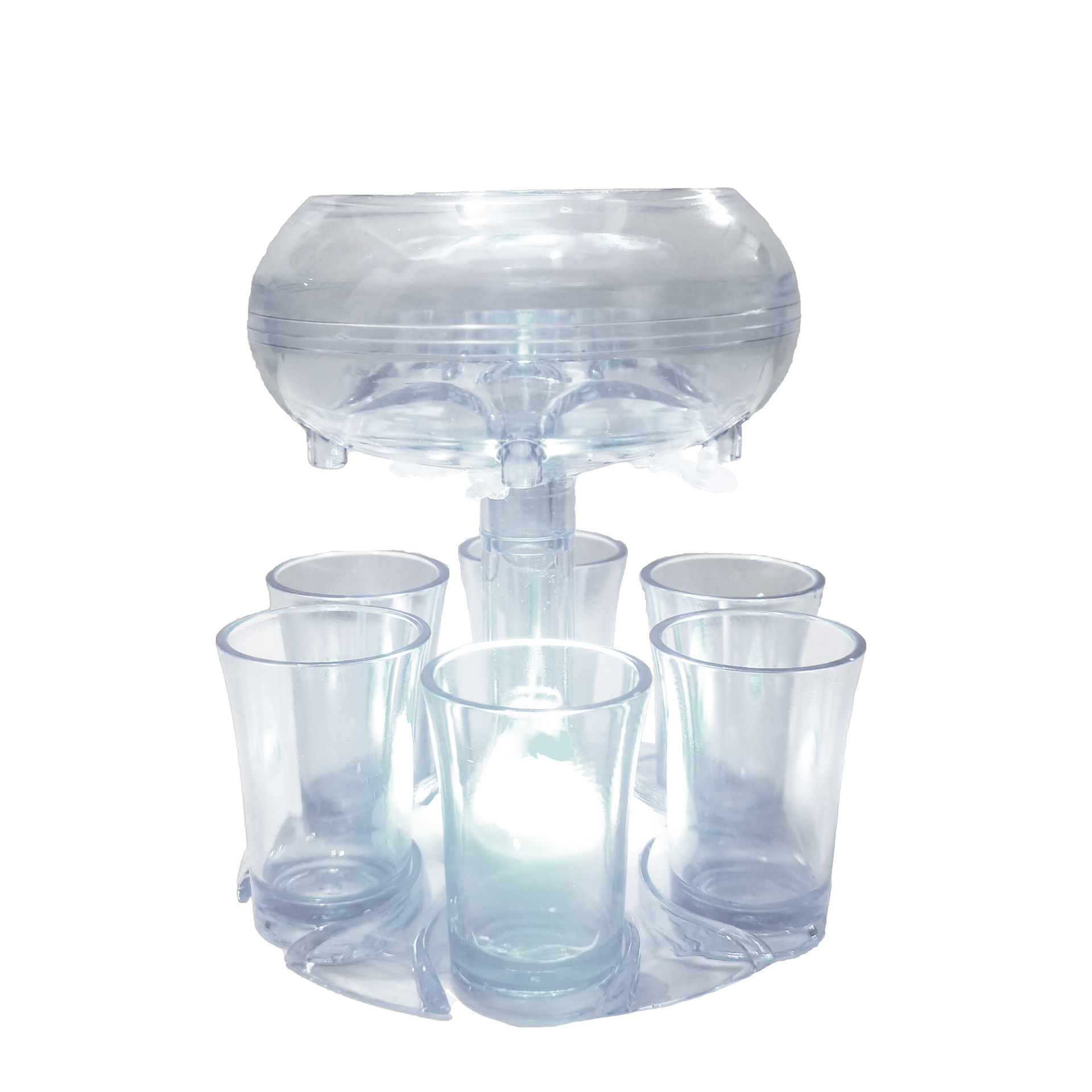 🌼🍷 6 Shot Glass Dispenser and Holder