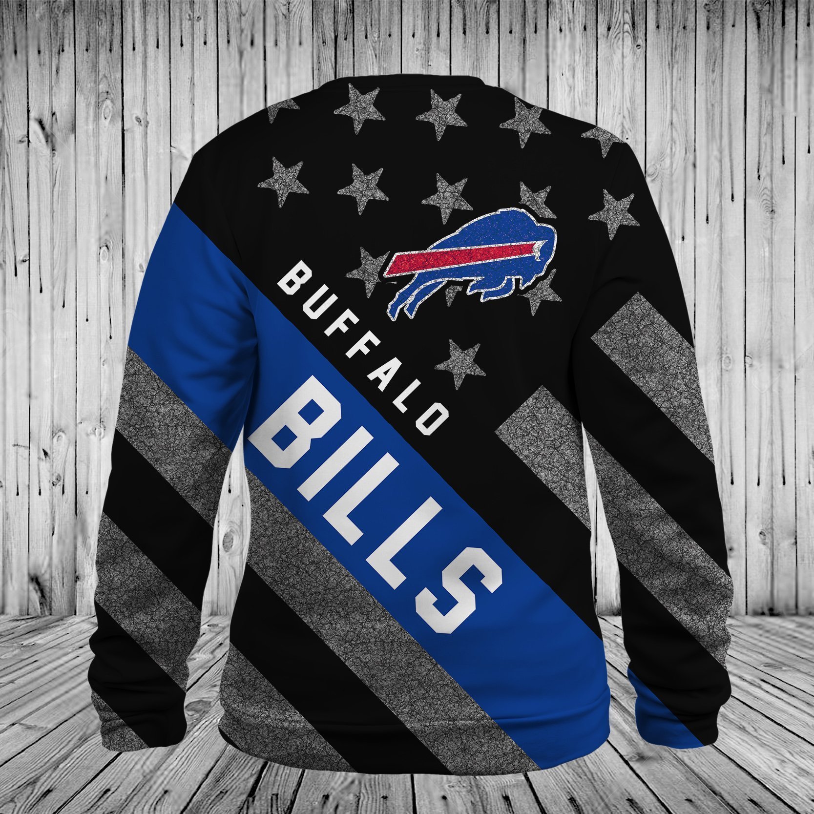 BILLS HOODIE 3D FLAG 66