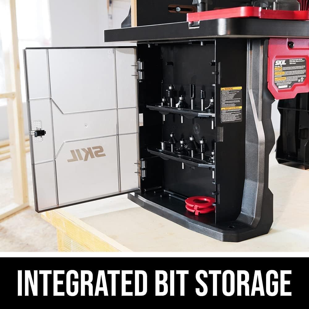 SKIL Router Table and 10 Amp Fixed Base Router Kit