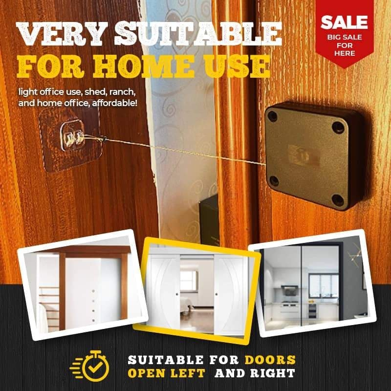 Automatic Pull Cord Door Closer
