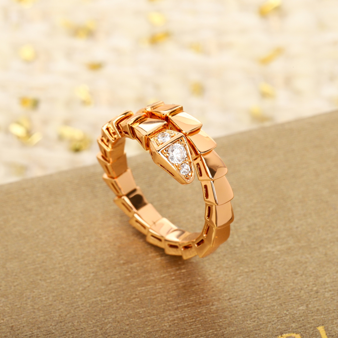 Bulgari snake diamond ring