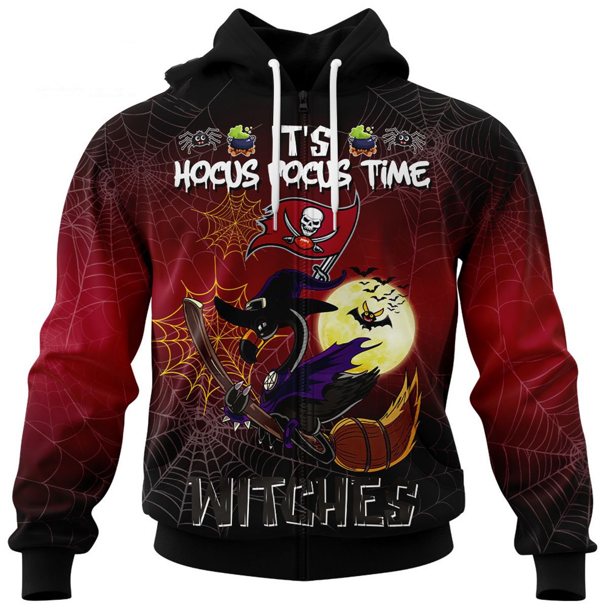 TAMPA BAY BUCCANEERS 3D HOODIE HALLOWEEN002