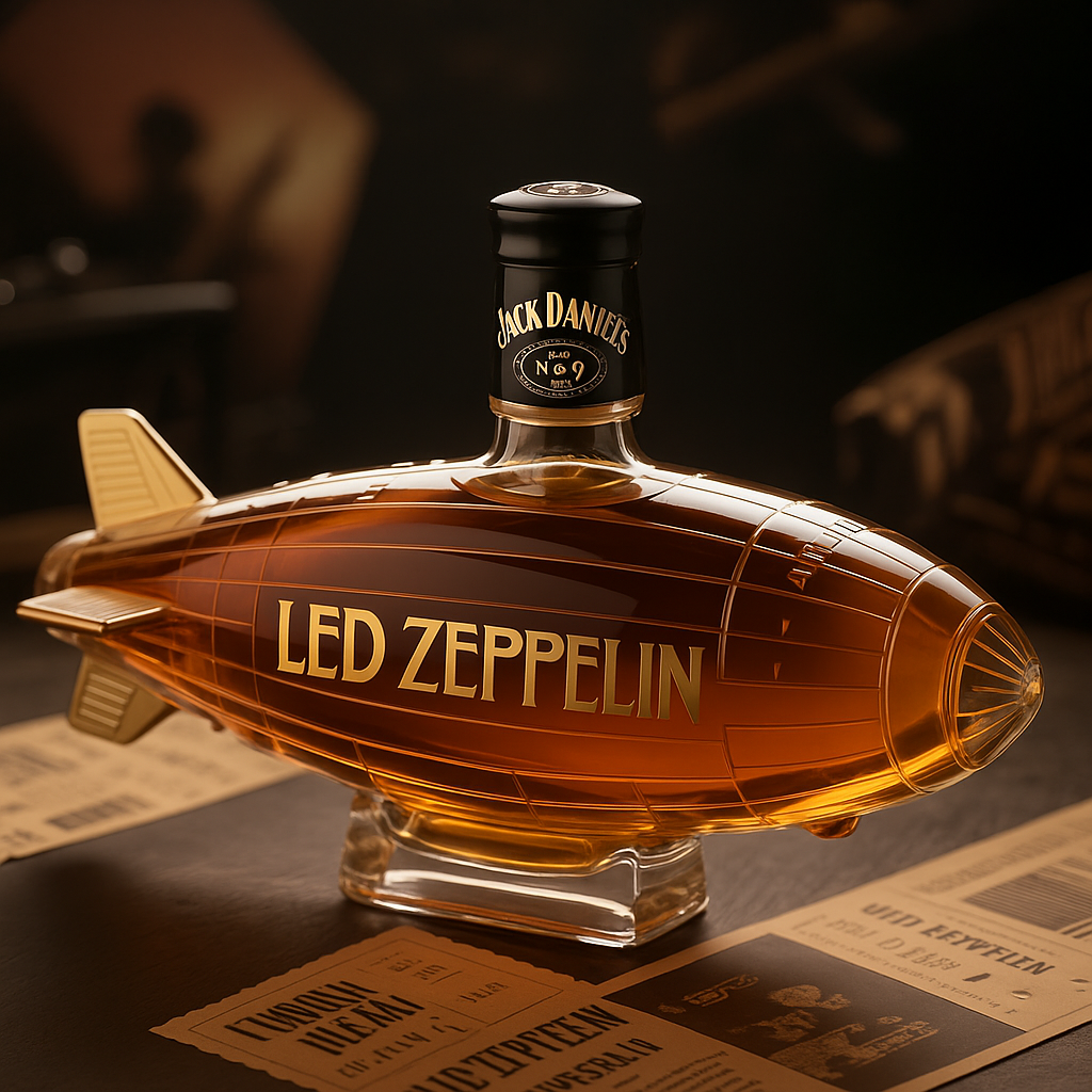 Led Zeppelin Decanter