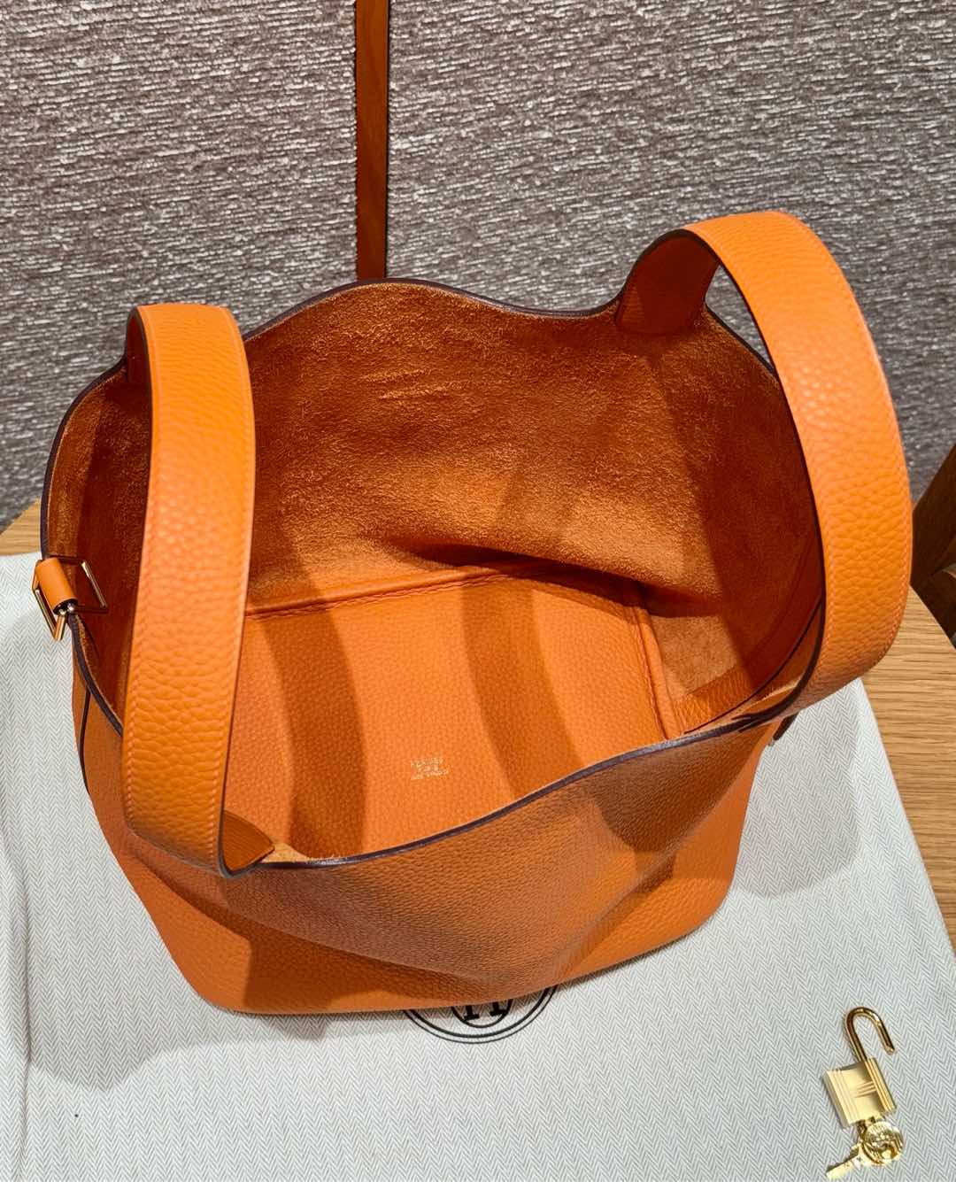 Hermes Picotin lo 93Orange (Handmade to order)