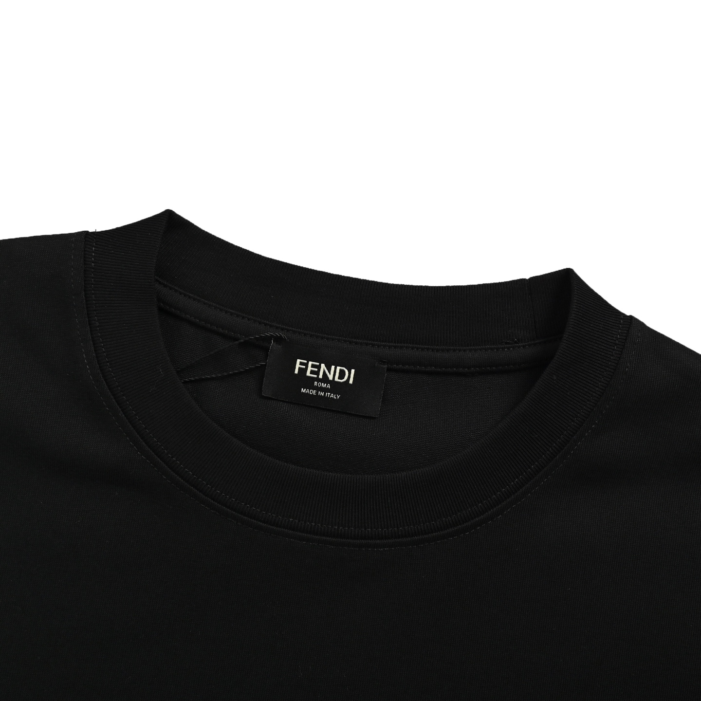 Fendi 25ss large letter logo print short sleeve