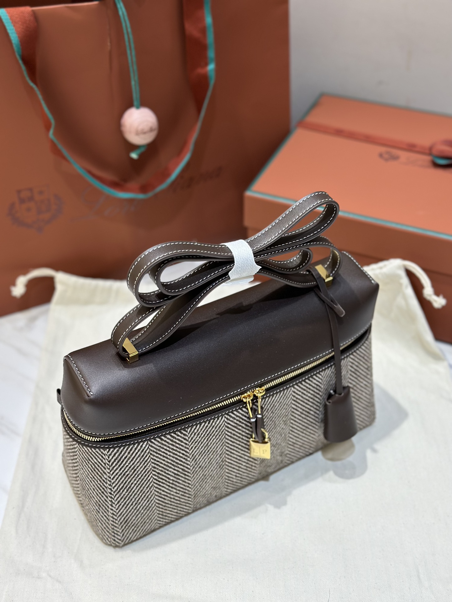 Loro Piana Extra series handbags
