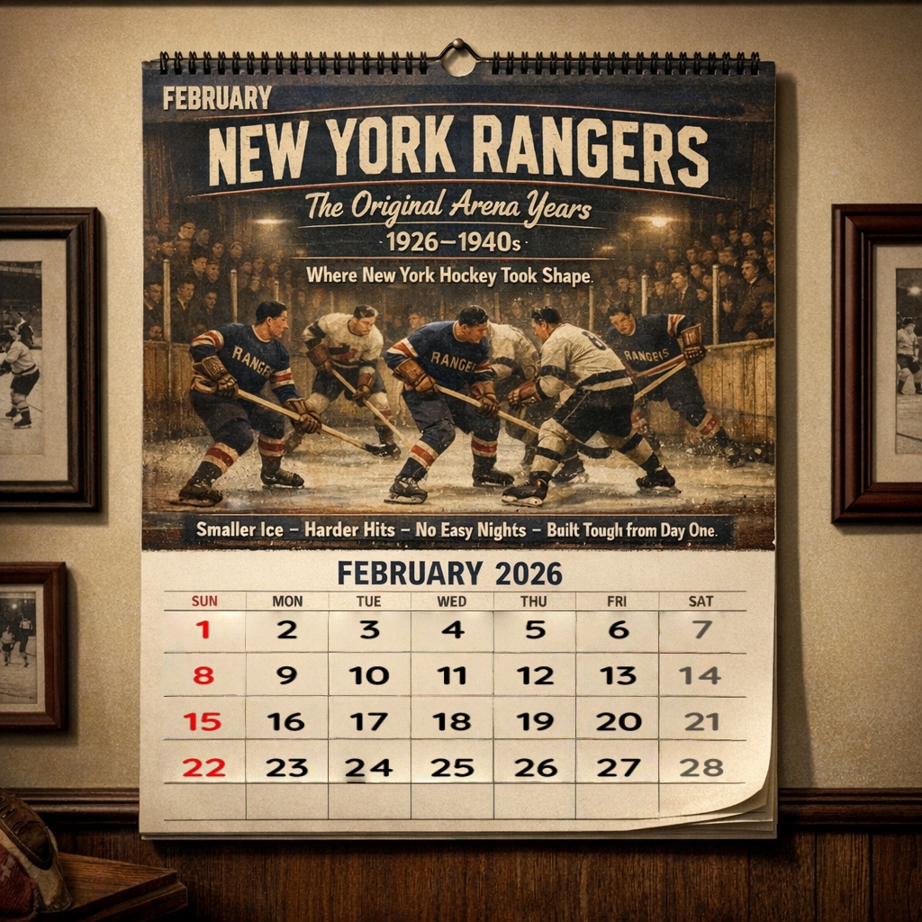 NYR 100th Anniversary Wall Calendar