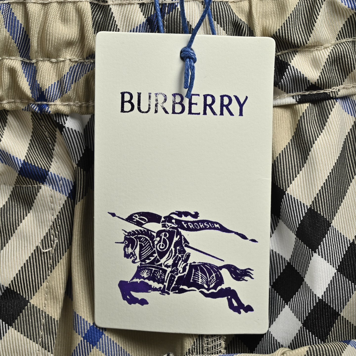 Burberry 25ss Twill Check Shorts