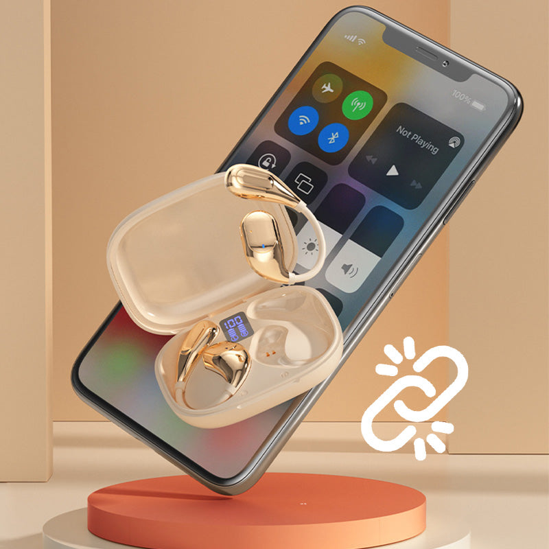 HiFi Waterproof Ear-Hook Bluetooth Headphones✅