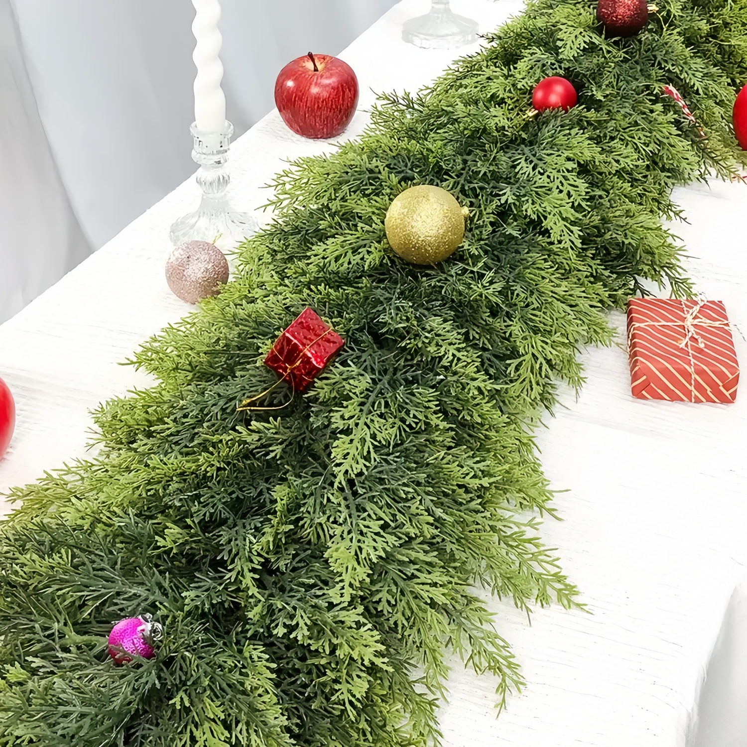 💥Early Christmas Sale💥- Artificial Cedar Garlands - BUY 2 GET 10% OFF & FREE SHIPPING