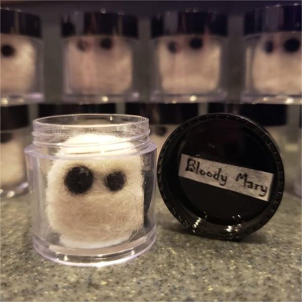 Tiny Ghost In A Jar | Adopt a Ghost