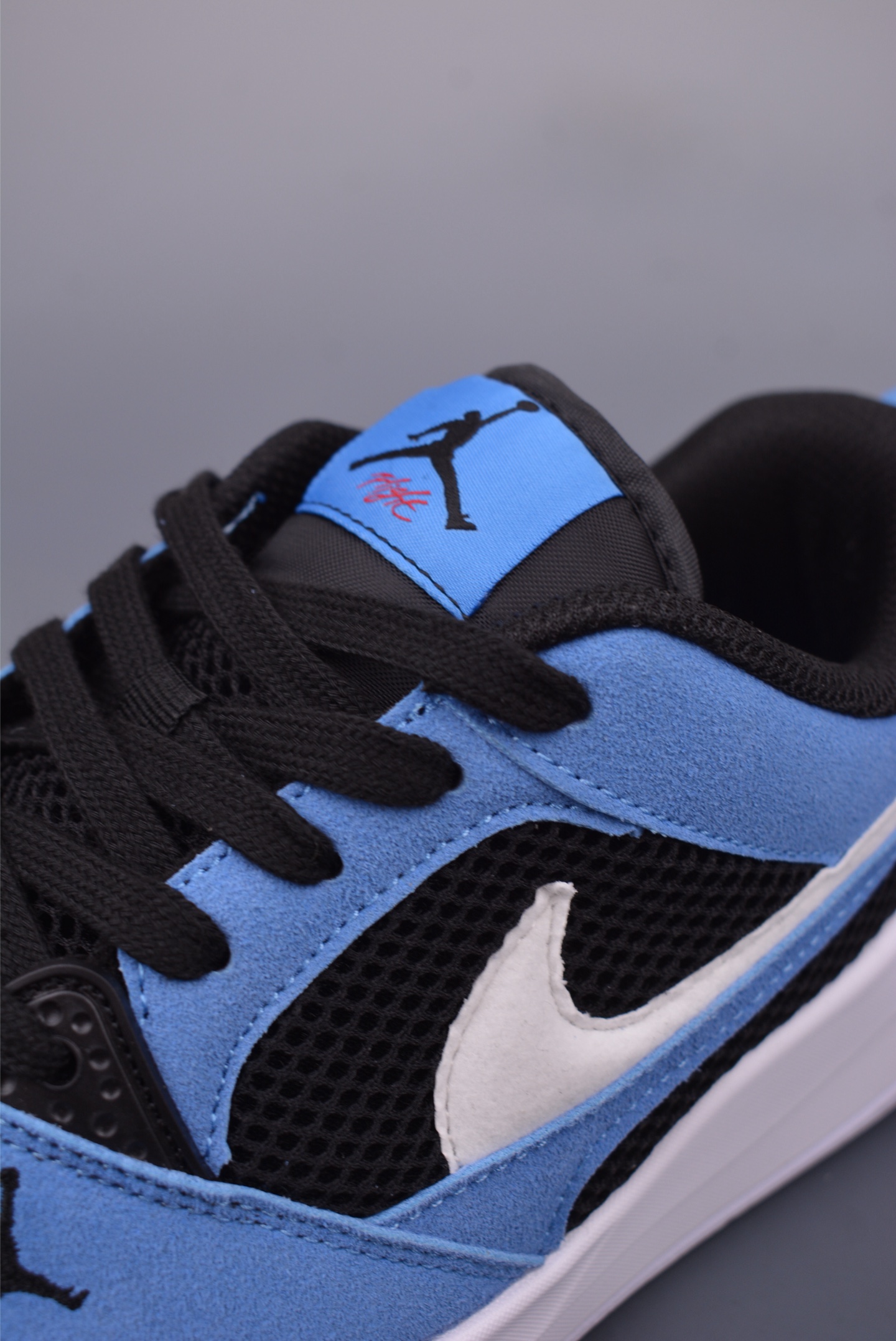 Nike Air Jordan CMFT Era Sneakers Mesh Black Blue White HJ6777-004