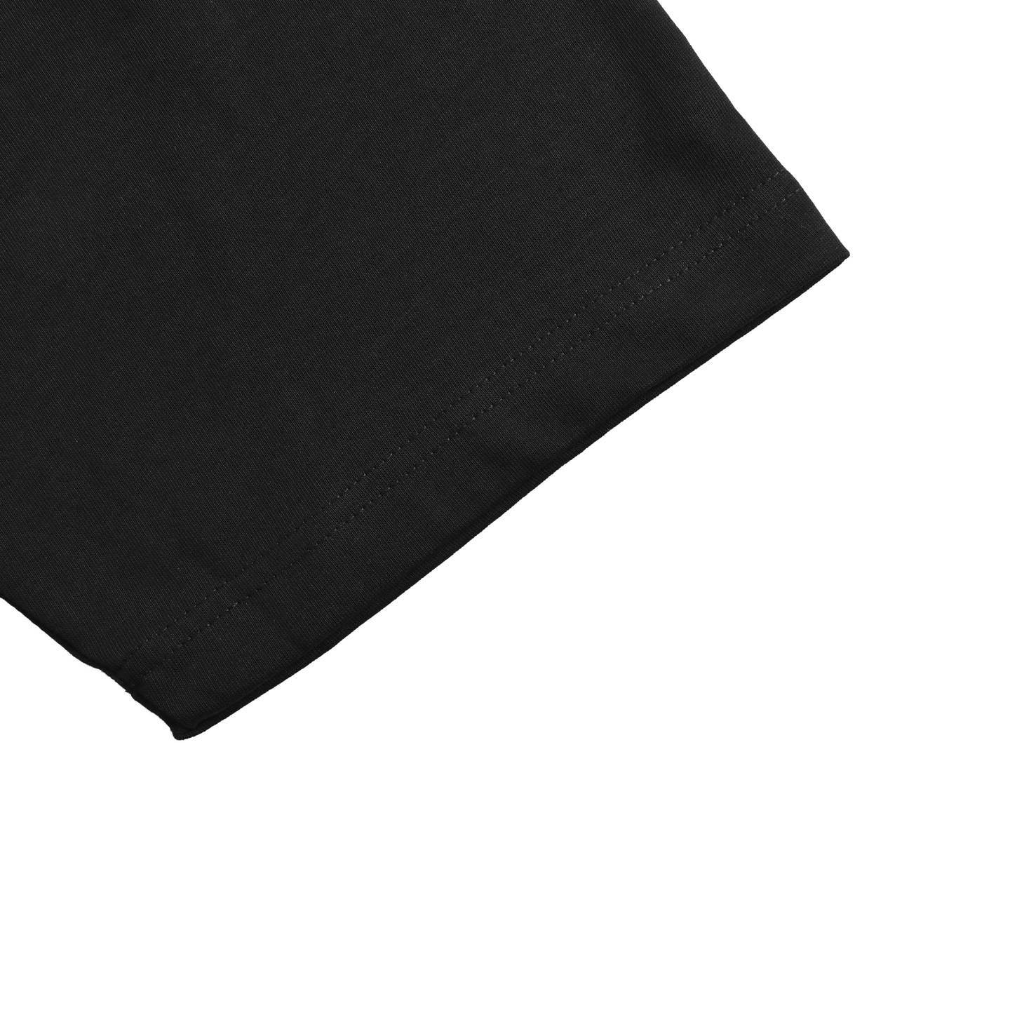 Prada 25ss 3D double-shadow letter embroidered short sleeve
