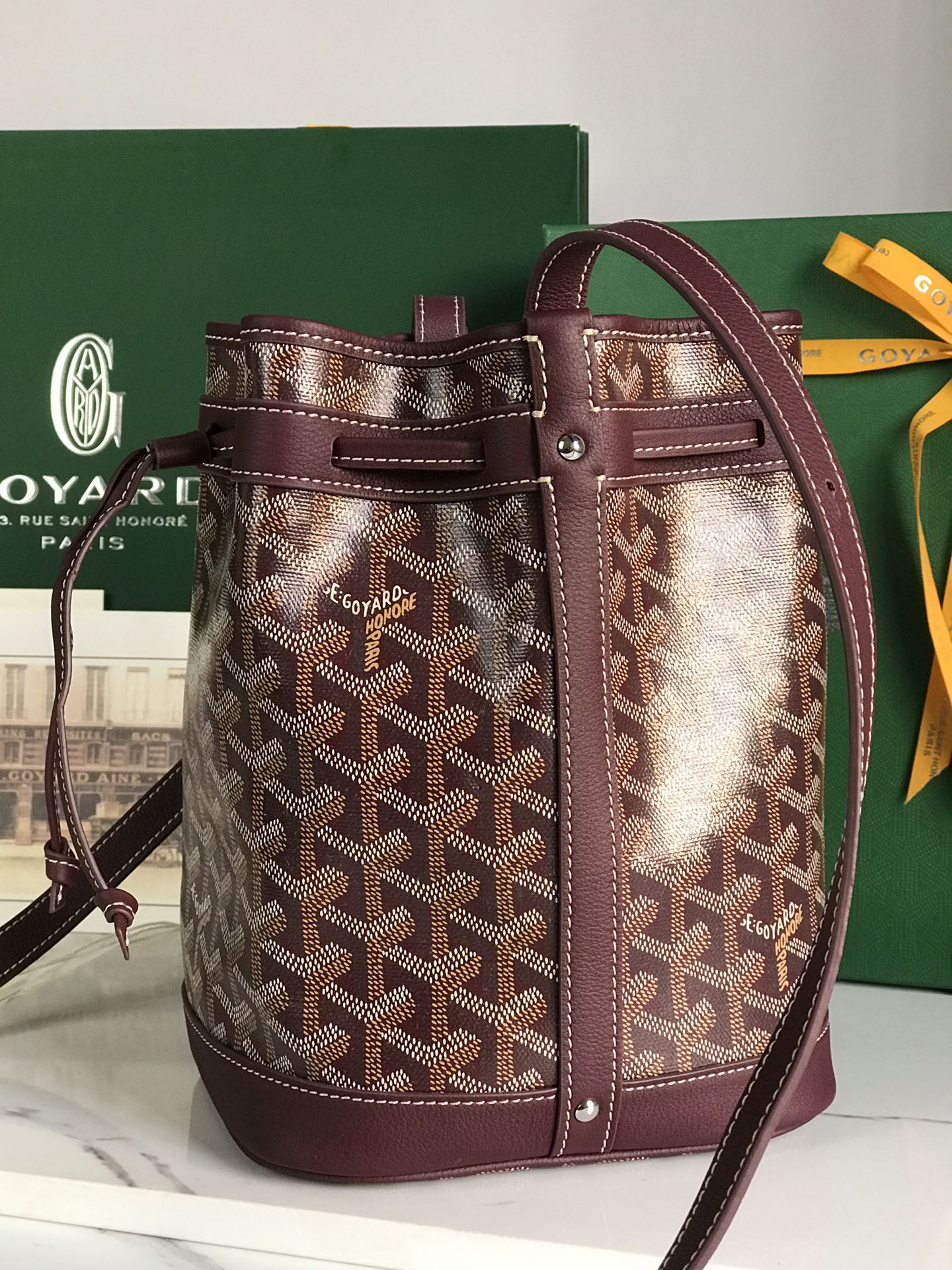 Goyard Petit Flot Bucket Bag 020196