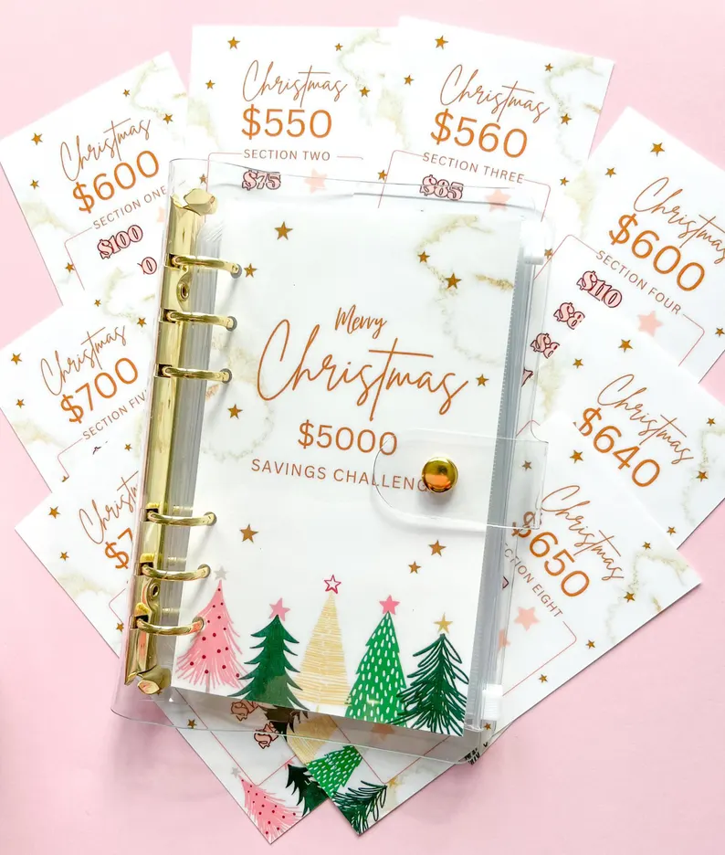 1k 2.5k 5k Savings Challenge Budget Binder