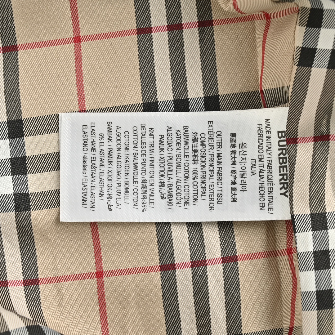 Burberry 24Fw embroidered lettering warhorse jacket