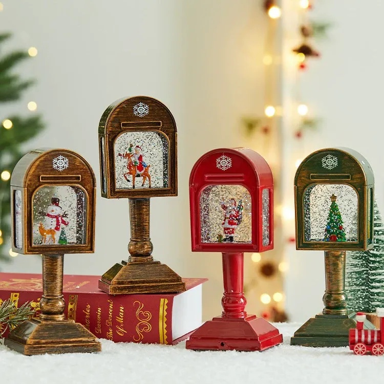 🎄Early Christmas Sale - 50% OFF🔥Christmas Mailbox-shaped Music Night Light